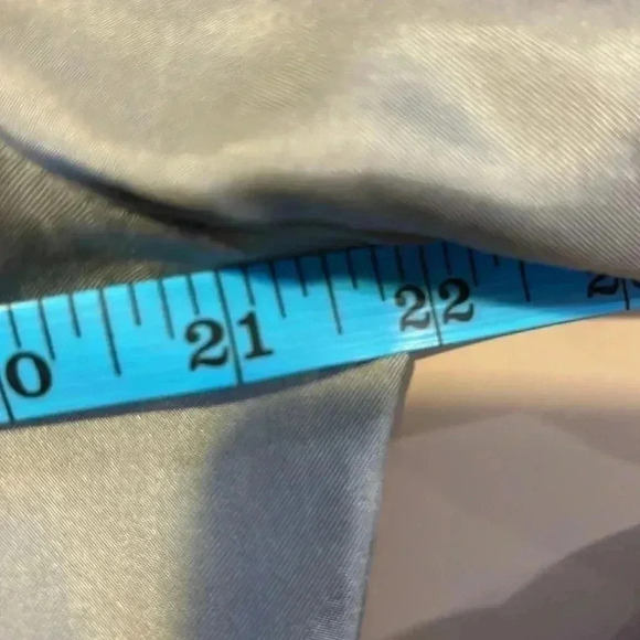 [XL]Jigsaw Silk Pleated Front Long Sleeve  Button Up Shirt/Blouse - Picture 9 of 12